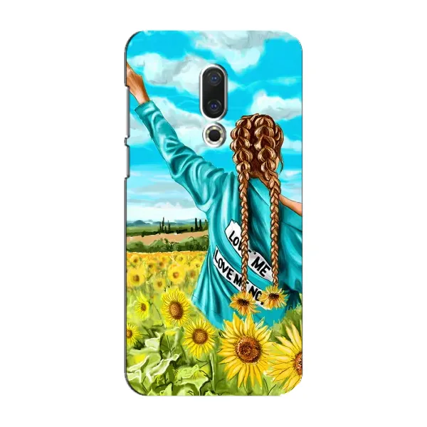 Чохол з принтом «Україночка» для Meizu 16 Plus Чохол з принтом «Україночка» для Meizu 16 Plus