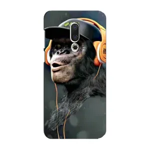 Чохол з принтом «В навушниках» для Meizu 16 Plus