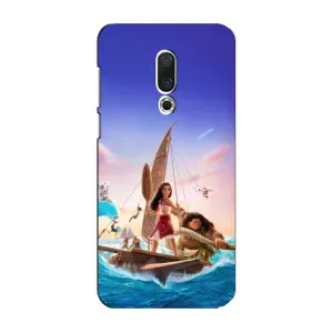 Чехол с мультфильмом Моана Meizu 16 Plus (Команда Ваяна Мауи)