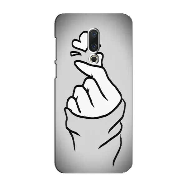 Чохол з принтом «Значок Love» для Meizu 16 Plus