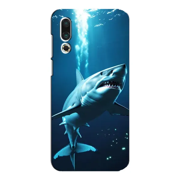 Чехол с принтом «Акула под водой» для Meizu 16s