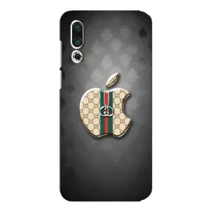 Чехол с принтом «Apple gucci» для Meizu 16s
