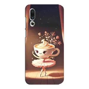 Чехол с мемом Тралалело тралала на Meizu 16s (Балерина капучина)