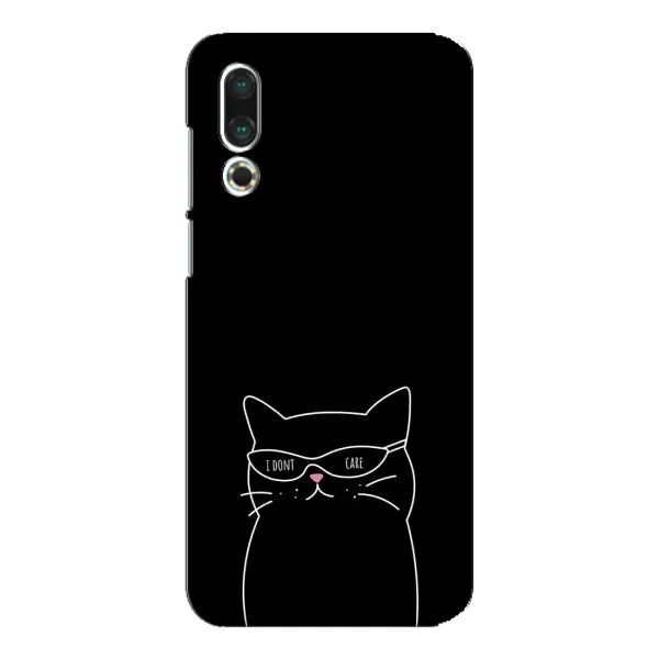 Чохол з принтом «Байдужий кіт» для Meizu 16s Чохол з принтом «Байдужий кіт» для Meizu 16s