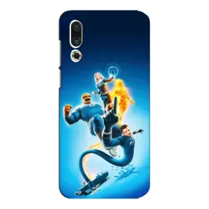 Чехол с принтом Фантастическая четверка для Meizu 16s (Герои Фантастическая Четверка)