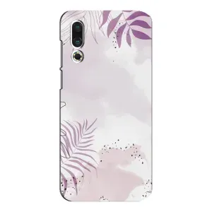 Чехол с принтом «Фиолетовые листья» для Meizu 16s