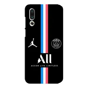 Чехлы PSG для Meizu 16s (AlphaPrint) (футболка ПСЖ)