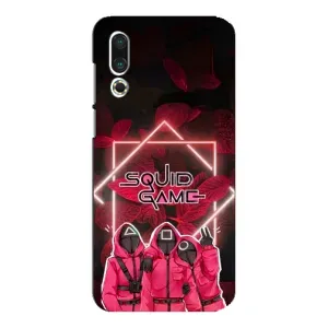 Чехол Гра в кальмара для Meizu 16s (Охранники Игра кальмара)