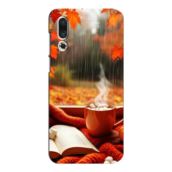Чохол з принтом «Кава і дощ» для Meizu 16s