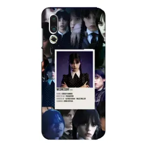 Чехлы Венсдей на Meizu 16s Уэнсдей (AlphaPrint) (коллаж Уэнздей)