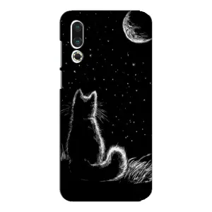 Чохол з принтом для Meizu 16s (AlphaPrint) Модні коти