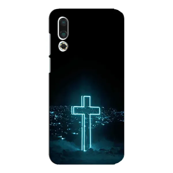 Чехол с принтом «Крест и город» для Meizu 16s Чехол с принтом «Крест и город» для Meizu 16s