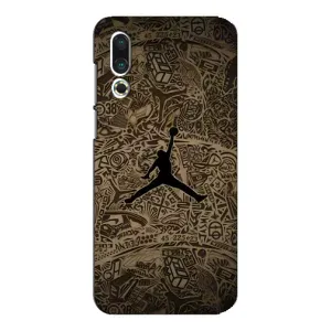 Чехлы для Meizu 16s - с картинкой JORDAN (AlphaPrint)