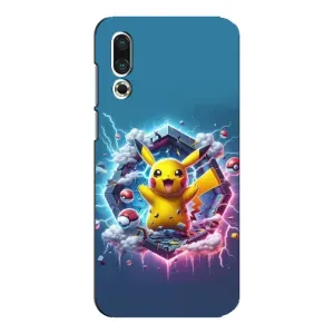 Чохол з Пікачу на Meizu 16s (Лого Пікачу)