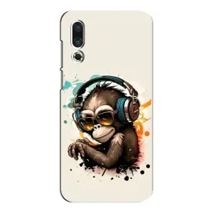 Чехол с Обезьянами Meizu 16s - (AlphaPrint)