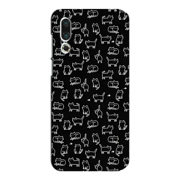 Чехол с принтом «Меленькие котики» для Meizu 16s Чехол с принтом «Меленькие котики» для Meizu 16s