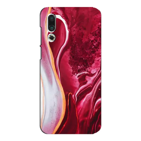 Чехол с принтом «Мрамор красный» для Meizu 16s Чехол с принтом «Мрамор красный» для Meizu 16s