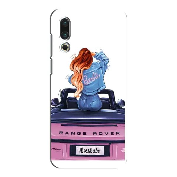 Чехол с принтом «На машине» для Meizu 16s