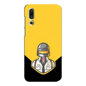 Чохол з принтом «Пабг в шоломі» для Meizu 16s