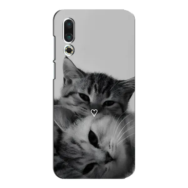 Чохол з принтом «Пара котів» для Meizu 16s Чохол з принтом «Пара котів» для Meizu 16s