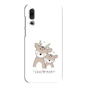 Чехол с принтом «Оленята мама и малыш» для Meizu 16s