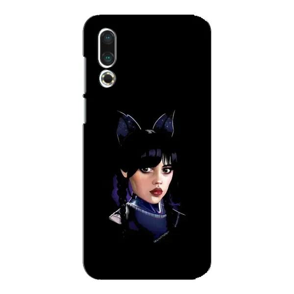 Чехол с принтом «серьезная Уэнздей» для Meizu 16s