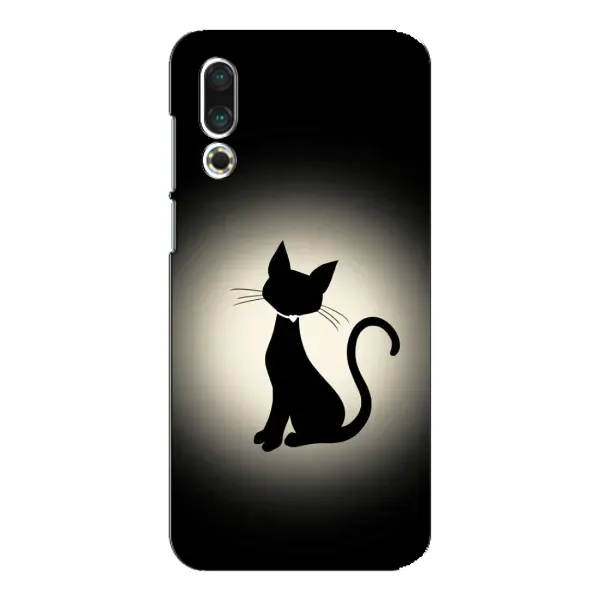 Чехол с принтом «Силуэт котика» для Meizu 16s Чехол с принтом «Силуэт котика» для Meizu 16s