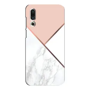 Мраморний чехол на Meizu 16s (VPrint) (Тройний мрамор)