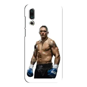 Чехол с принтом «Усик на белом» для Meizu 16s