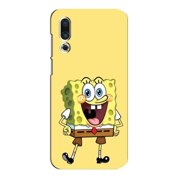 Чохол з принтом «Веселий Спанч Боб» для Meizu 16s
