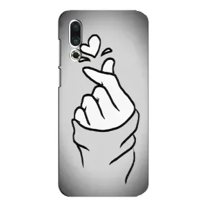 Чехол с принтом «Значок Love» для Meizu 16s