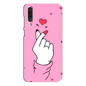 Чохол з принтом для Meizu 16xs (AlphaPrint - Знак сердечка)