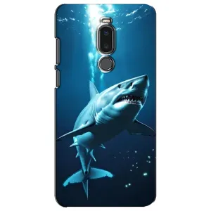 Чехол с картинкой «Хищники» для Meizu Note 8 (Акула под водой)