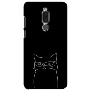 Чохол з малюнком кіт на Meizu Note 8 (Байдужий кіт)