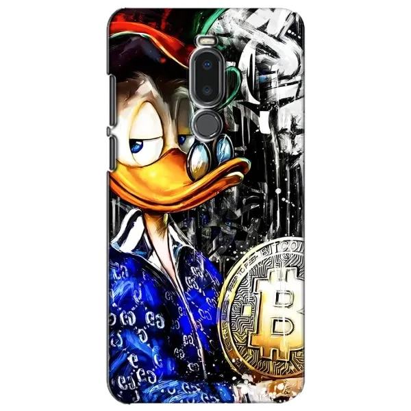 Чохол з принтом «Біткойн Скрудж» для Meizu Note 8