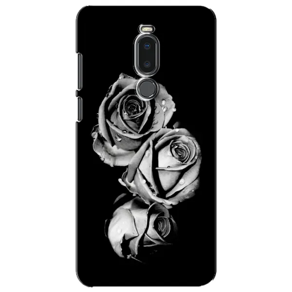 Чохол з принтом «Чорна троянда» для Meizu Note 8