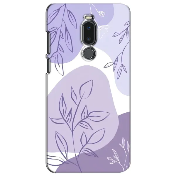 Чохол з принтом «Фіолетове листя абстракція» для Meizu Note 8 Чохол з принтом «Фіолетове листя абстракція» для Meizu Note 8