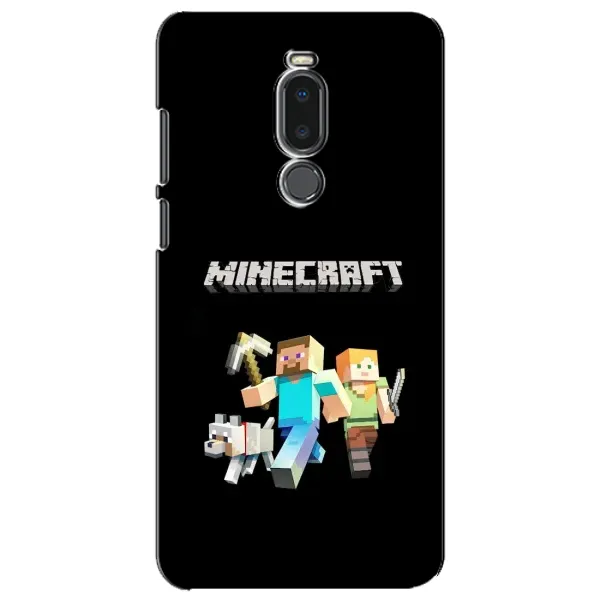 Чохол з принтом «герої Minecraft» для Meizu Note 8