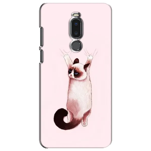 Чохол з принтом «Котик падає» для Meizu Note 8