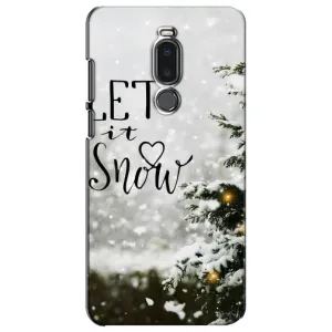 Новорічні, Святкові Чохли для Meizu Note 8 - 2024 год (Let it snow)