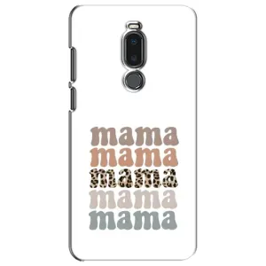 Чехол с принтом «Текстовый коллаж мама» для Meizu Note 8