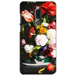 Чехол с принтом «Nike цветы» для Meizu Note 8