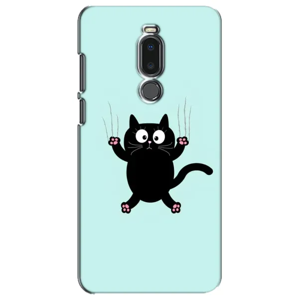 Чехол с принтом «Падающий кот» для Meizu Note 8