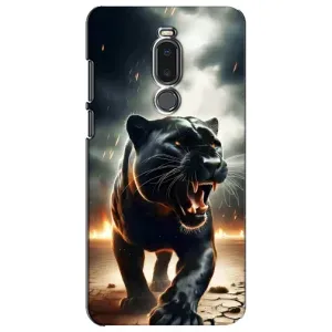 Чехол с картинкой «Хищники» для Meizu Note 8 (Черная пантера)