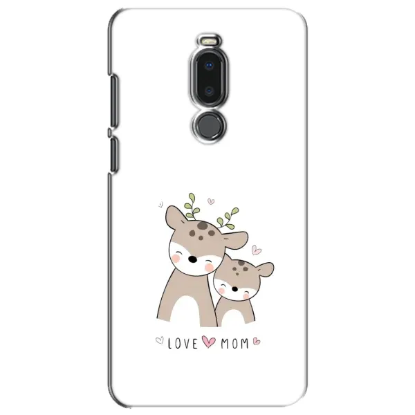 Чехол с принтом «Оленята мама и малыш» для Meizu Note 8