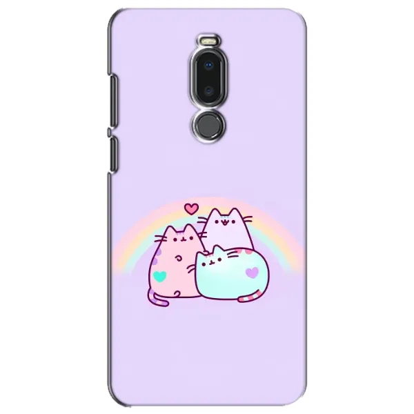 Чохол з принтом «Радужний котик» для Meizu Note 8