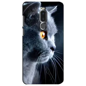 Чохли з Котиками для Meizu Note 8 (VPrint) (Сірий Кіт)