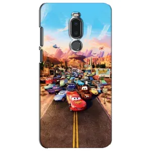 Силіконовий чохол Маквін для Meizu Note 8 (Тачки на трасі)