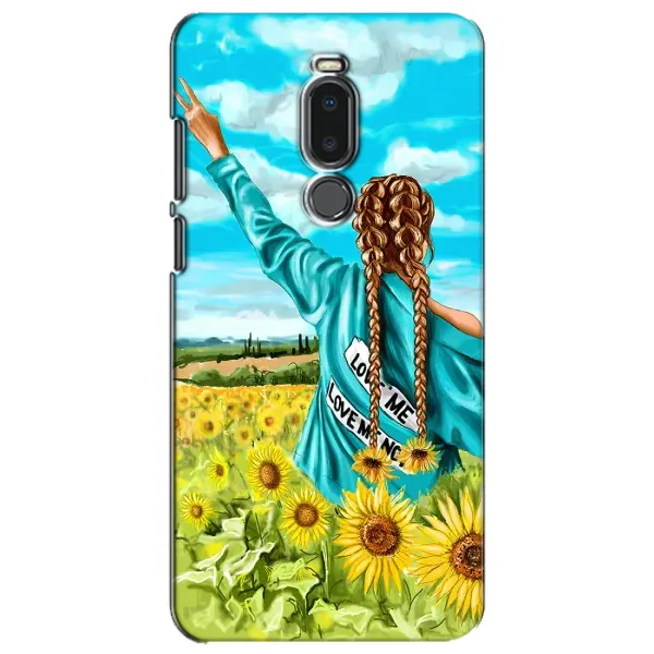 Чехол с принтом «Украиночка» для Meizu Note 8