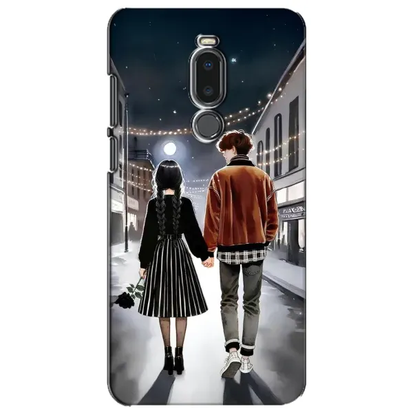 Чохол з принтом «Венздей та Тайлер» для Meizu Note 8 Чохол з принтом «Венздей та Тайлер» для Meizu Note 8